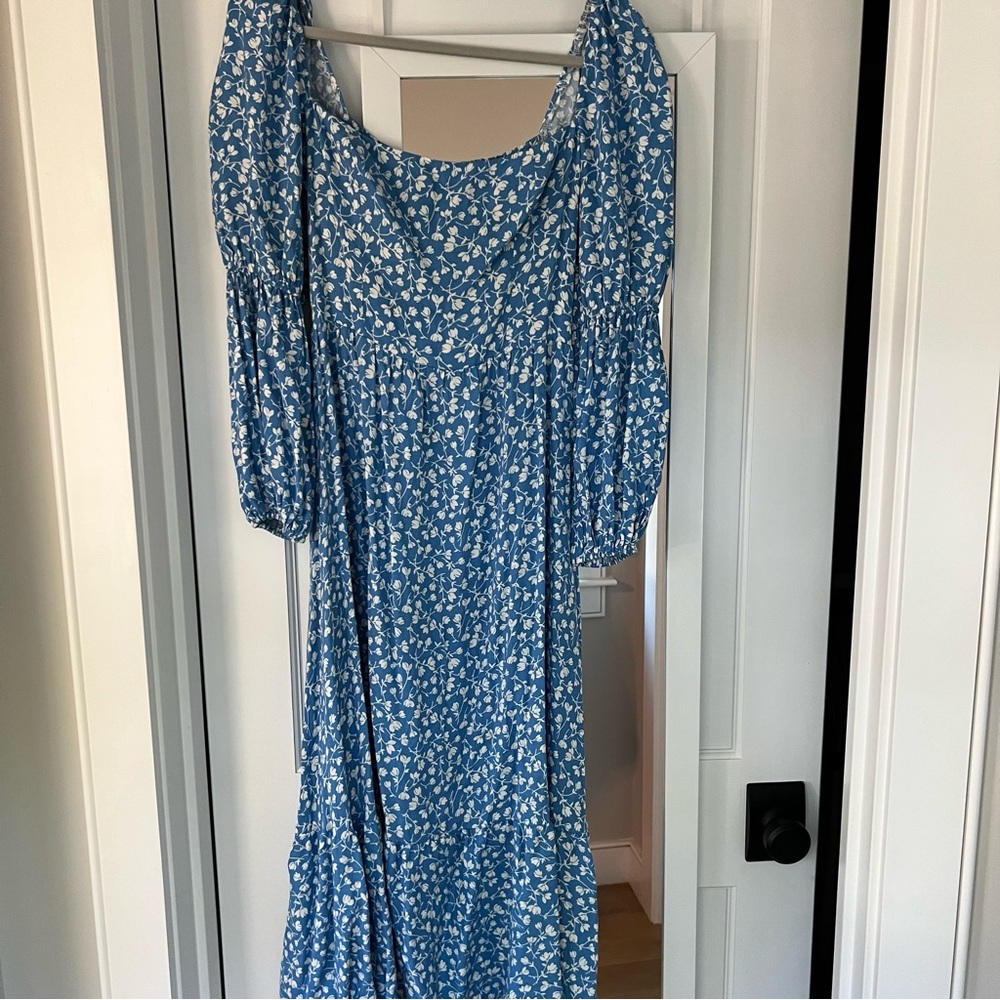 Reformation mica long sleeve dress